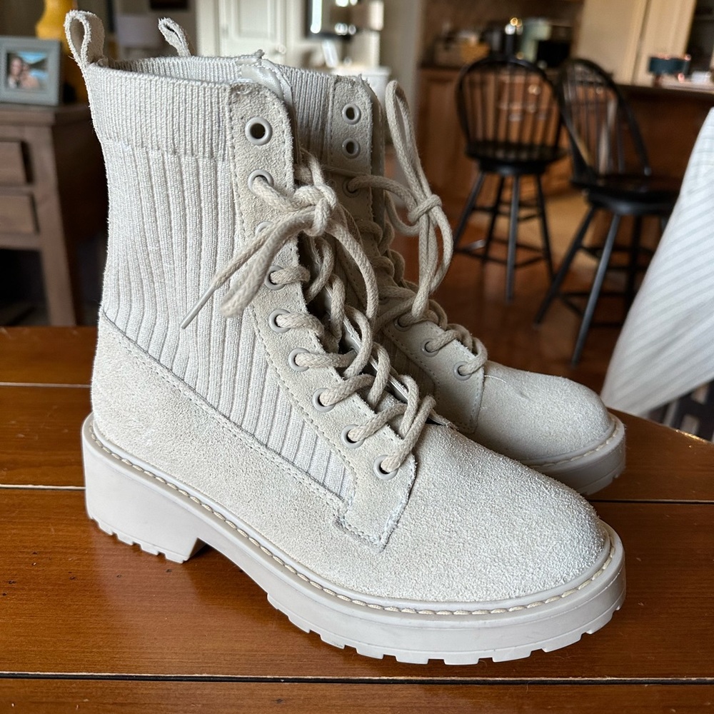 Steve Madden combat boots